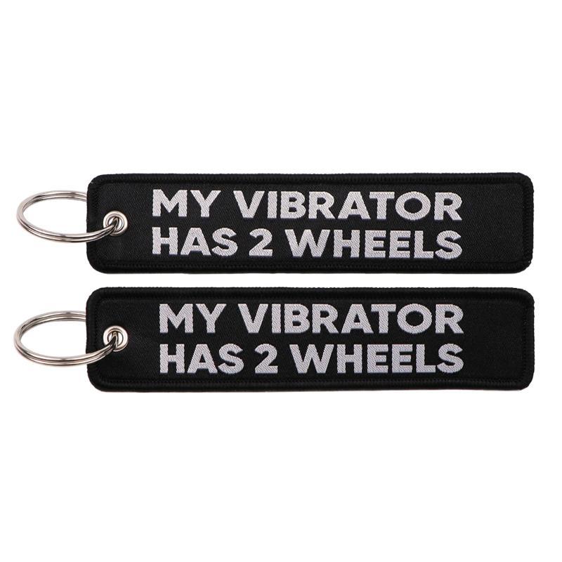 Spanish Embroidery Key Fobs Quotes Key Tags Keychain For Motorcycle Cars Key Holder Chaveiro Friends Gift