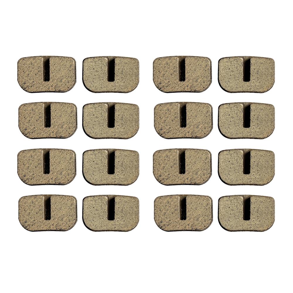 8 Pair Disc Brake Shoe Pad For 43cc 47cc 49cc Pocket Bike Minimoto Mini Dirt Bike Baby Kid Crosser Mini-gas Electric Scooter 8 pair