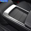 Car Sticker Rear Armrest Box Water Cup Holder Frame Decoration Trim For Mercedes Benz C Class W206  Interior Accessories