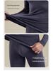 Men's Slim Fit Modal Thermal Suit – Lightweight Round-Neck Long Sleeve Top and Pants for Autumn/Winter