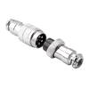 5/10/100Set GX12 16 20 Docking 2 3 4 5 6 7 8 9 10 12Pin Male&Female Circular Panel Aviation Connector Butt Joint  Plug Socket