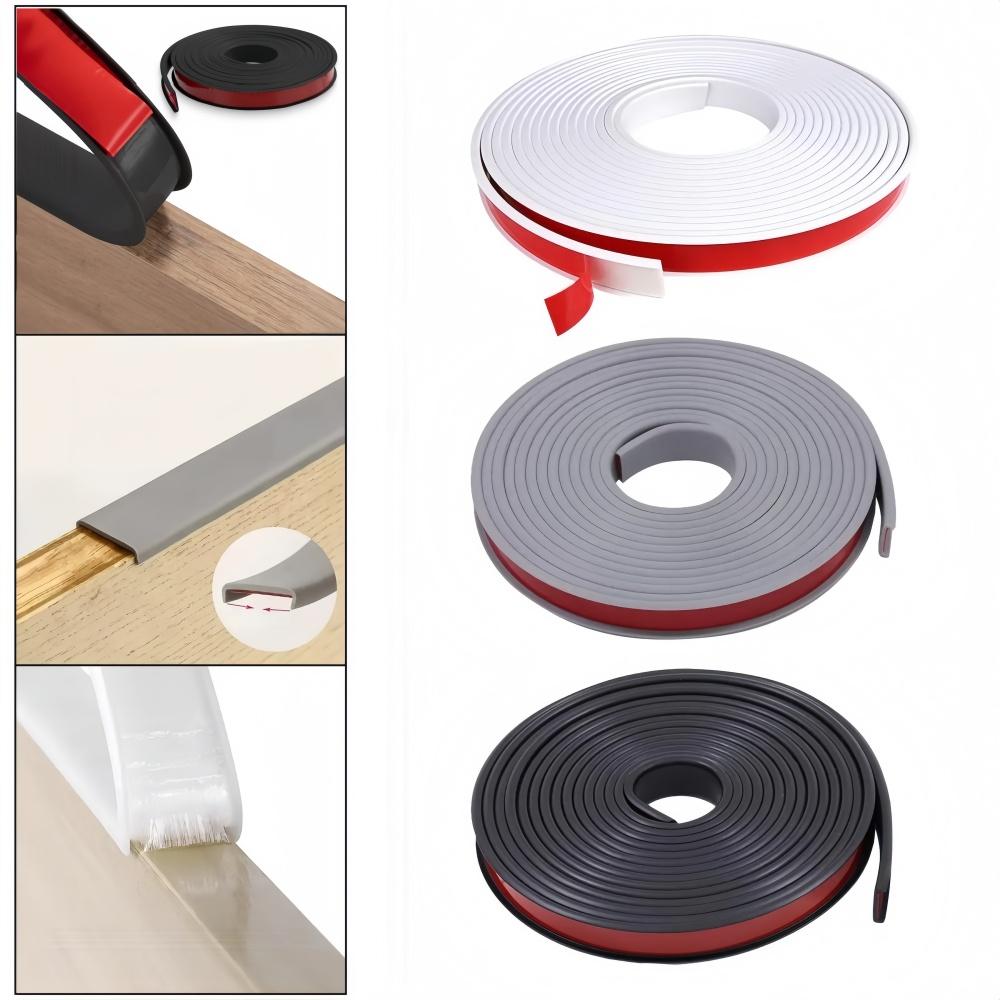 1PC 5mx18mm U-shaped Edge Banding Self-Adhesive Edge Banding Tape Wood Board Chair Table Protector Cover Furniture