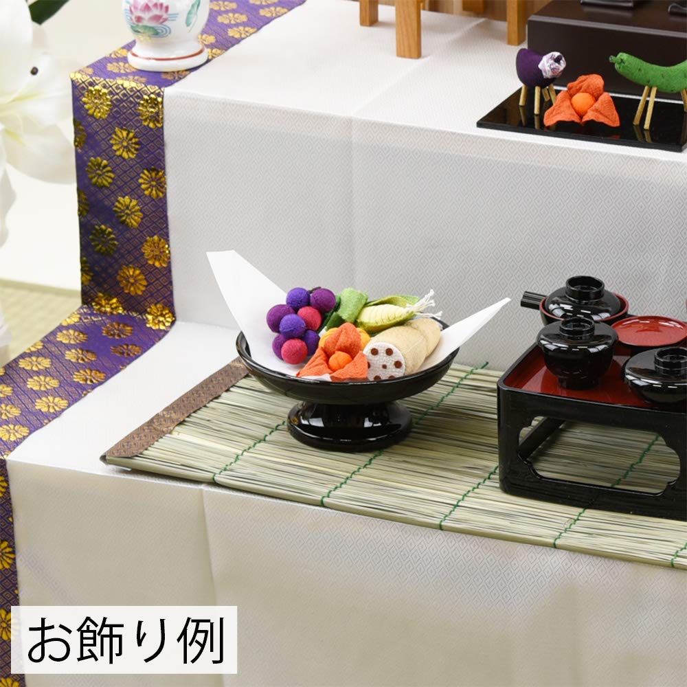 Hasegawa Buddhist Altar, Bon Festival Decorations, Kaishiki, 18cm Square, Pack of 10, for Bon Festivals (New Bon Festival, First Bon Festival)