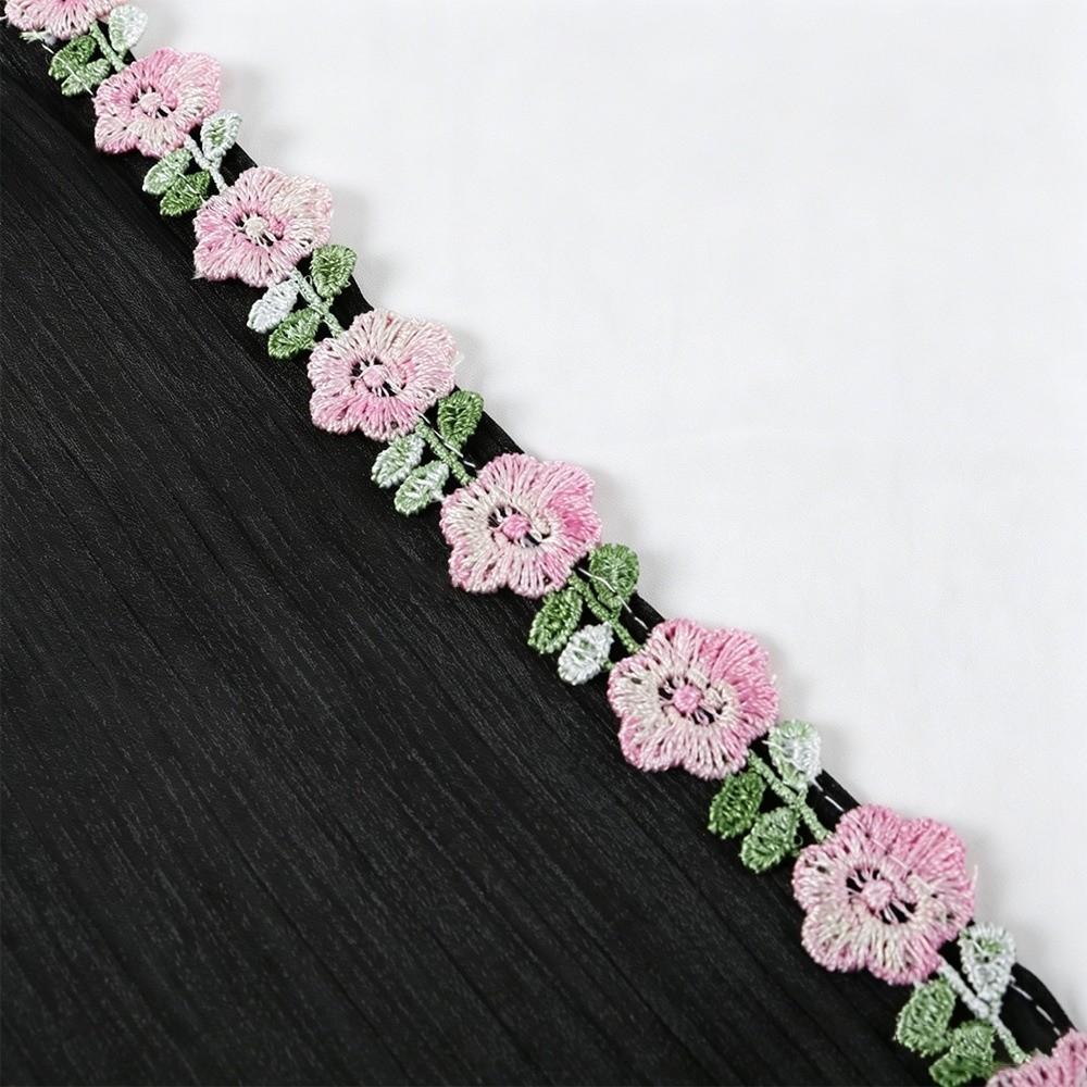 Shiny Floral Hijab Lightweight Modest Wrap Soft Women’s Headscarf Modest Fashion