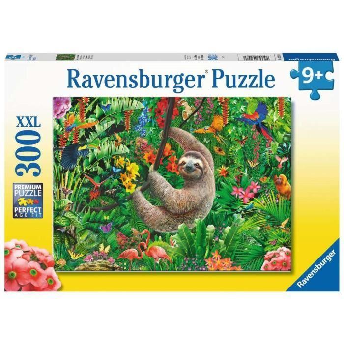 Puzzle enfant Ravensburger - Schattige luiaard - 300 pièces - Animaux