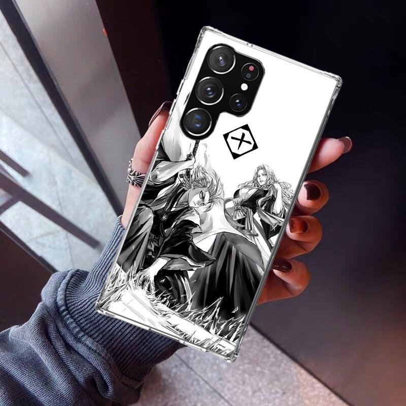 

Hitsugaya Toushirou Bleach Phone Case For Samsung Galaxy S26 S25 Edge S24 S23 Ultra S22 Plus S21 S20 FE Soft TPU Back Cover Fund Samsung S23 Ultra