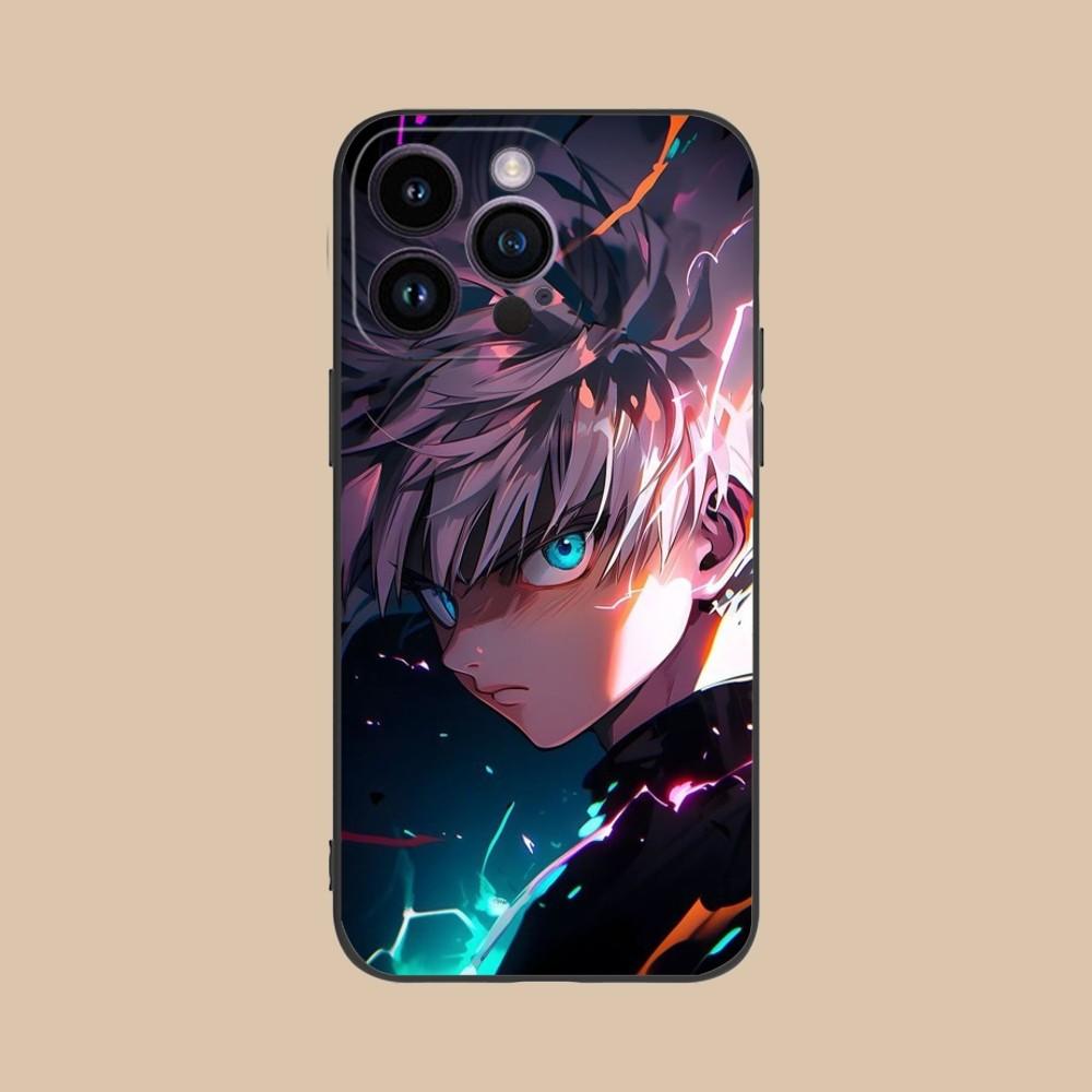 Hunter Killua Mobile Cell Phone Case for iPhone 15 14 13 12 11 X XR XS 8 7 Pro Max Plus Mini Black Soft Phone Cover Funda