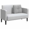 Back Cushion Cloud Grey 60 X 24 X 50 Cm Fabric