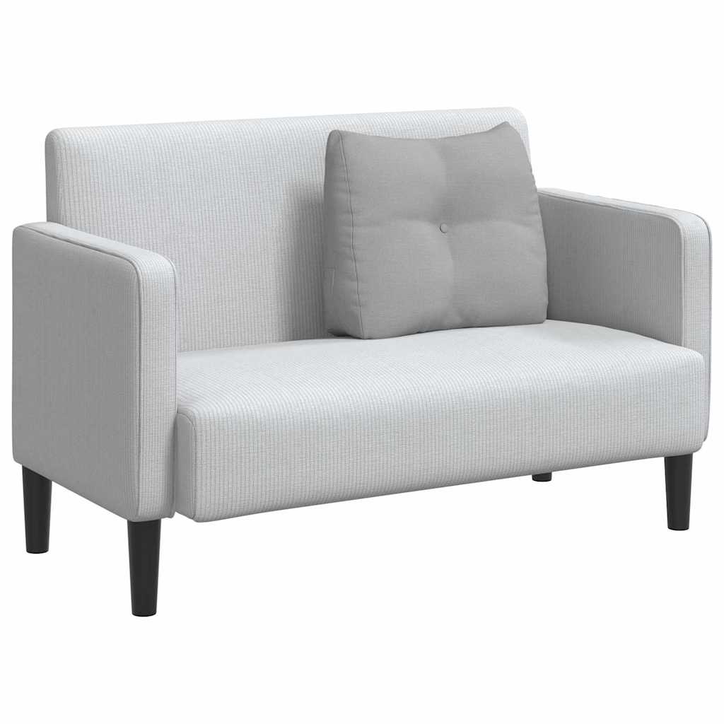 Back Cushion Cloud Grey 60 X 24 X 50 Cm Fabric