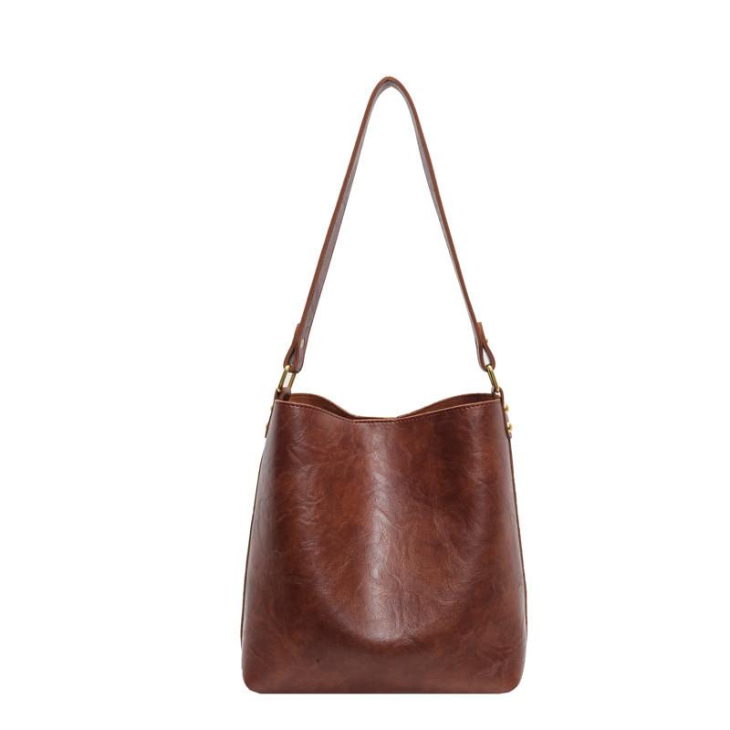IELGY Underarm Bucket Bag Fashion Casual All-Match Child-Mother Bag Commuter