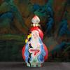 Garrafa de Vinho de Cerâmica Jingdezhen: Decoração Estrela da Longevidade Deus da Riqueza, Ornamento Criativo Selado, Capacidade de 2 Jin