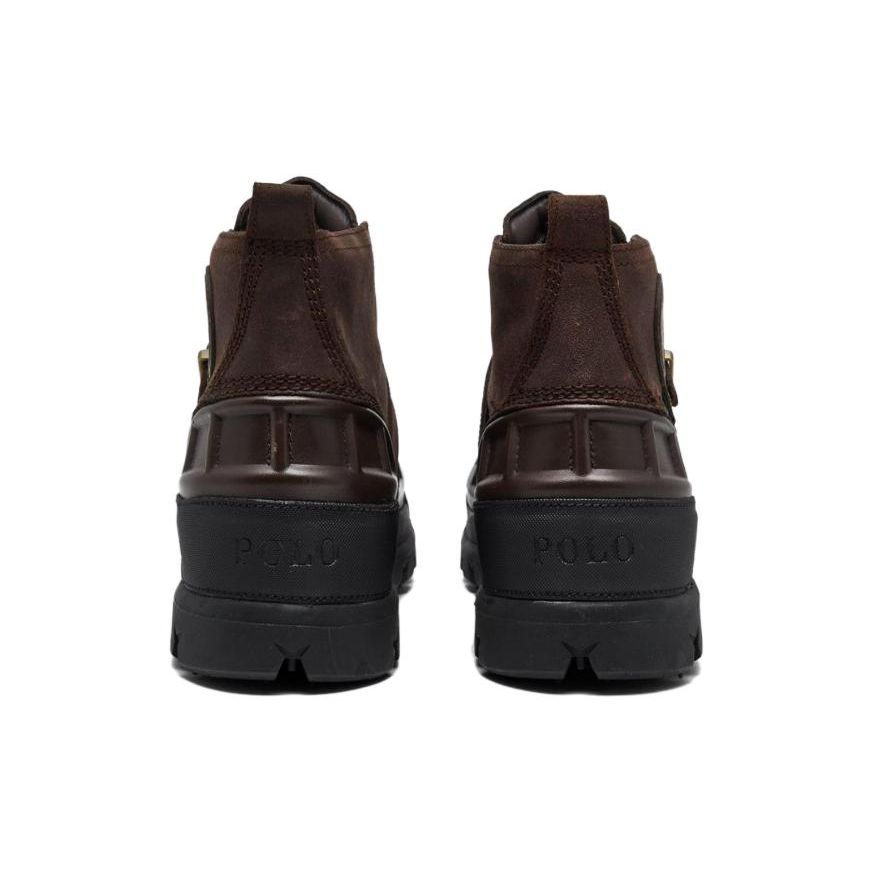 Polo Ralph Lauren Oslo Low Waterproof Boot Dark Brown Men Sneakers 812845237002