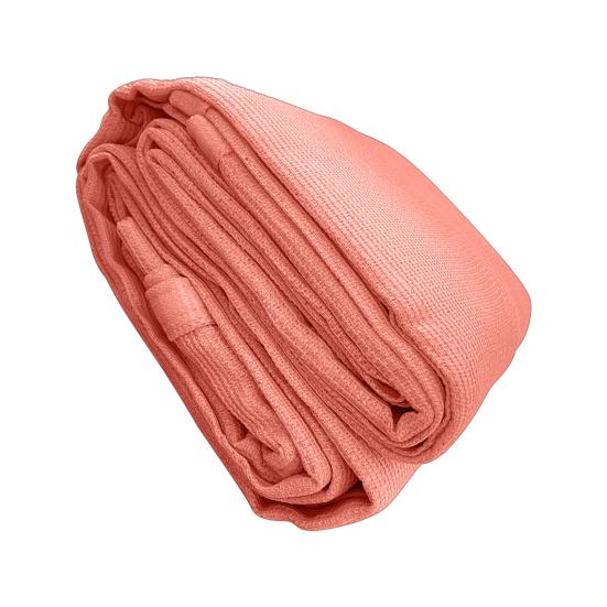 Tecido de Sombra para Exterior Resistente a UV Respirável Resistente ao Vento Tecido HDPE Cobertura de Proteção Solar para Deck com Argola D de Aço Inoxidável
