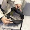 Cowhide Women's Bags, One-shoulder Crossbody Women's Bags, Fashionable Large-capacity Soft Leather Handheld Round Bags, Simple