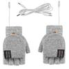 USB Dual-Sided Electric Heated Gloves with Constant Temperature Design