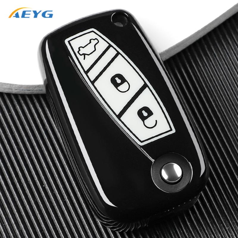 For Fiat 500 Panda Idea Stilo Ducato Punto Bravo Grande Minibus Doblo Car Remote Key Case Cover Shell Fob Tpu Auto Accessories