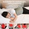 Heated Waist Support Belt - Wraps Around The Waist And Provides Heat. Winter Seat Insulation. Waist Support Belt . Heating Pad.