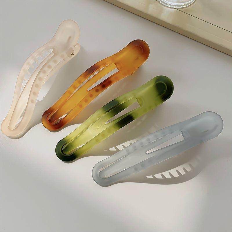 Matte duckbill clip, large hair clip for women, large hair clip at the back of the head, broken hair clip, grab hair clip, large