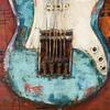 3D metal picture LOFT BLUES MUSIC 40x60