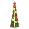 Pop Up Artificial Christmas Tree with 50 LEDs Green 120 Cm