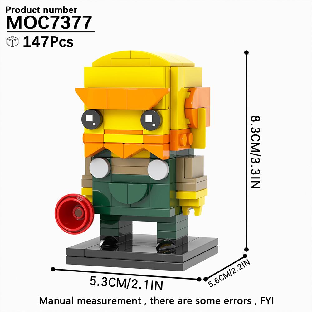 MOOXI Simpson Brickheadzed DIY Diorama Assembly Model Kit For Adults Building Blocks Set Children Toy MOC Bricks Montessori Gift
