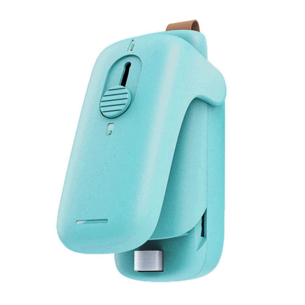 Mini Snack Bag Sealer Magnetic Protective Sliding Cover Design Snack Sealing Machine Moisture-proof with Concealed Cutter