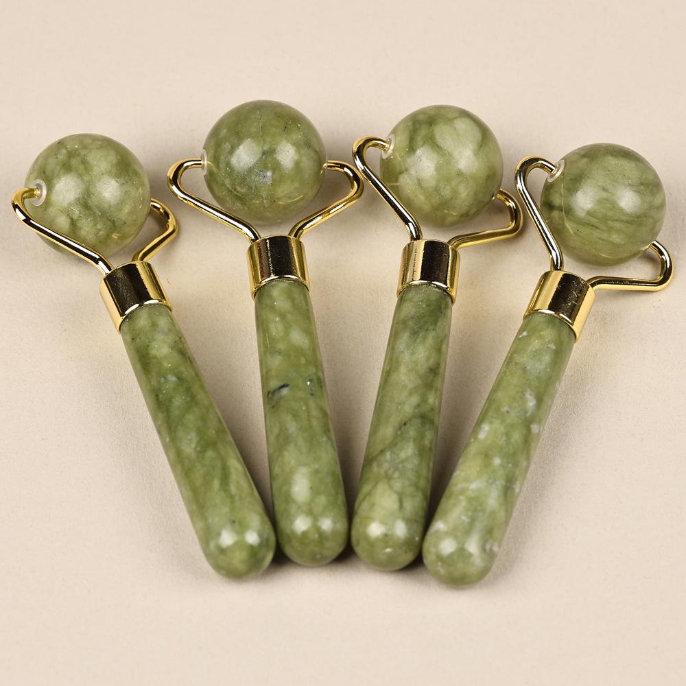 Green Xiuyan Jade Eye & Face Roller Massager