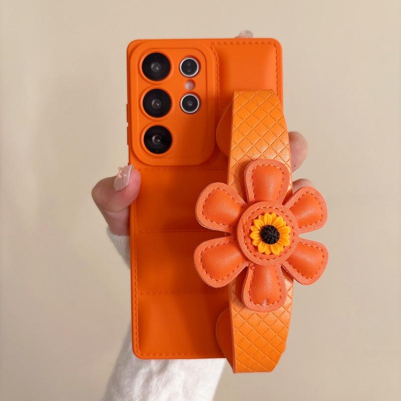 Yellow sunflower wristband S11ultra mobile phone case Samsung A11 down jacket S11 + soft case s11fe