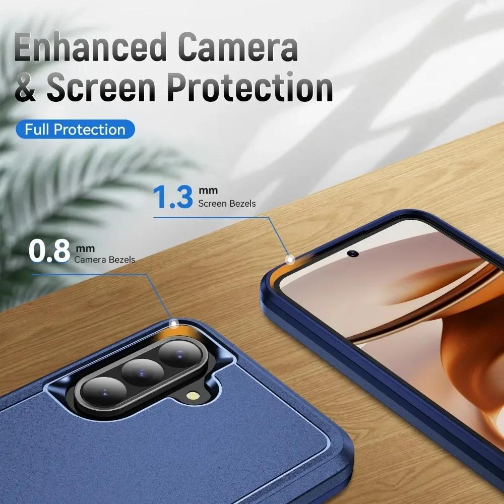 Heavy Duty Protection Case for Samsung Galaxy A17 A56 A36 A26 A16 A06 A55 A35 A25 A15 A05S A54 A34 A14 A73 A53 4G 5G Hard Cover