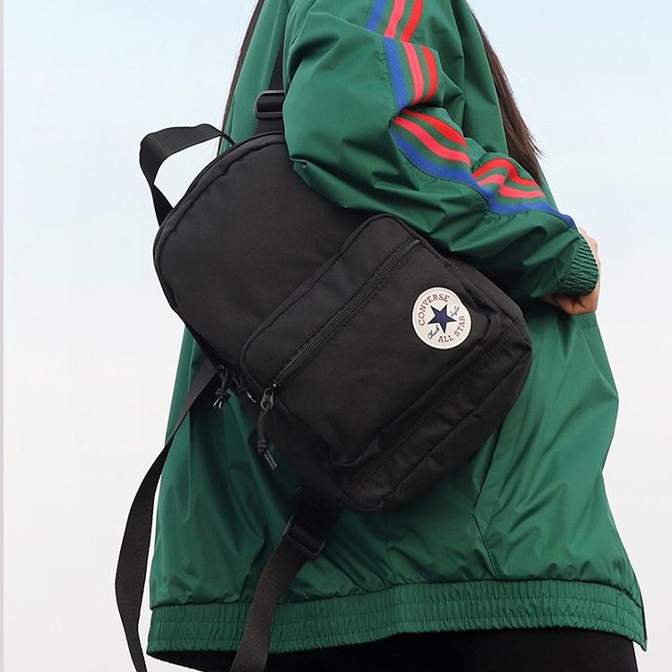 Converse Polyester Travel Bag Backpack Unisex Black (Unisex) Backpacks 10020538 A01