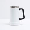 Adventure Big Grip Beer Stein Handle Powder Coated 24oz Double Wall Insulated Bottle Beer Mug Stainless Steel Tumbler