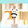 Panda Plush Toys With Magnetic Keychain For Girls Cute Stuffed Gifts Animal