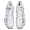Anta Shock Wave 5 Low top Midfoot Carbon Plate Basketball Shoes Men's Silver White 112541106R-2