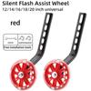 1Pair 12-20 Inch Professional Training Wheels Heavy Duty Wear Resistant Auxiliary Bike Stabiliser