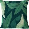 Plant and Flower Pillowcase American Pastoral Linen Pillowcase Cushion Cover Home Sofa Car