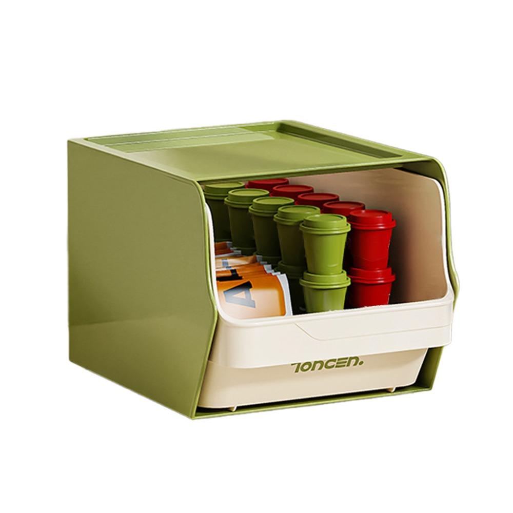 Stackable Tea Bag Storage Case Wall-Mounted Instant Coffee Rack Creative Snack Rack  Pantry