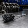 240 Grit Ball Hone Tool Flexible Resilient Engine Cylinder Deglazer  For Hydraulics