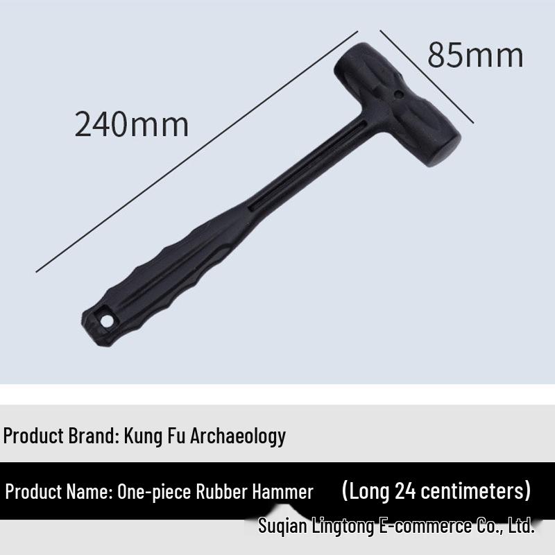 Handmade Small Wooden Mallet & Hammer Archaeological Toy Set