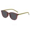 Trendy Round Frame Sunglasses for Women Oversized UV Resistant Glasses Fashionable Sun Protection Eyewear