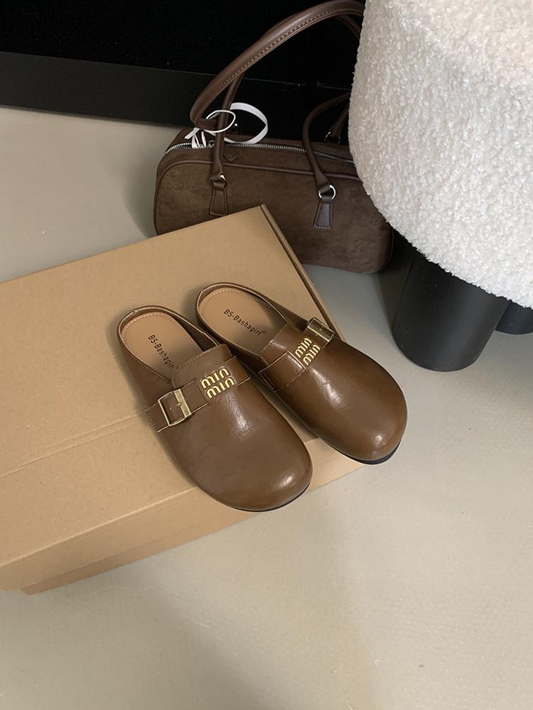 Women Durable Comfortable Women Outdoor Sandals Spring Summer Slip On Flat Beach Slides Daily Shoes Zapatos Mujer INS Hot Sale