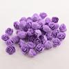 50Pcs/lot DIY Handmade Foam Flowers 3.5cm Rose Flower Head Artificial PE Foam Rose Wedding Decoratio
