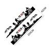 Boční nálepka na dveře pickupu pro Velkou zeď GWM Pao Poer Wngle Truck 4X4 Off Road Samolepky na auto Vinyl Decor Cover Autopříslušenství