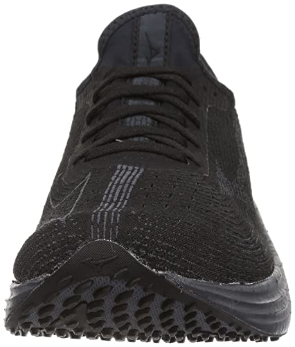 Mizuno Wave Aero 20+R Running Shoes, Lightweight, Men's, Dark Gray/Black/Gray, Size 25.0 cm, 3E, for Jogging, Marathons, Sports, and Training