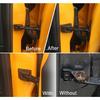 4pcs/set Car Door Lock Stopper Arm Protection ABS Cover For MINI Cooper One JCW S R55 R56 R57 R58 R59 R60 Countryman R61 F56