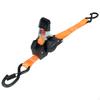 Auto Retracting Tie Down Strap Heavy Duty Polyester Multifunctional Self Tightening for Trailers,
