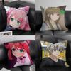LOVE Game Anime Nagisaka Haruka No Secret Cute Pillow Case Fashion Square Pillowcase Bedroom Sofa Room Ins Decoration Leisure