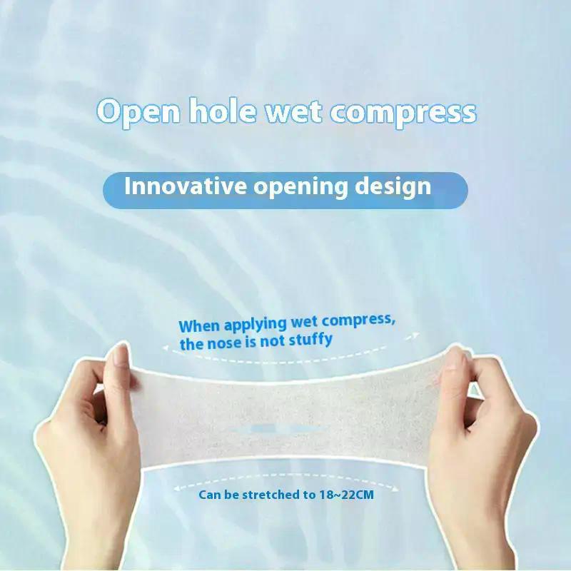 100PCS Of Stretchable Wet Compress Cotton Pads Open Type Facial Moisturizing Makeup Remover Cotton Ultra-thin Tencel