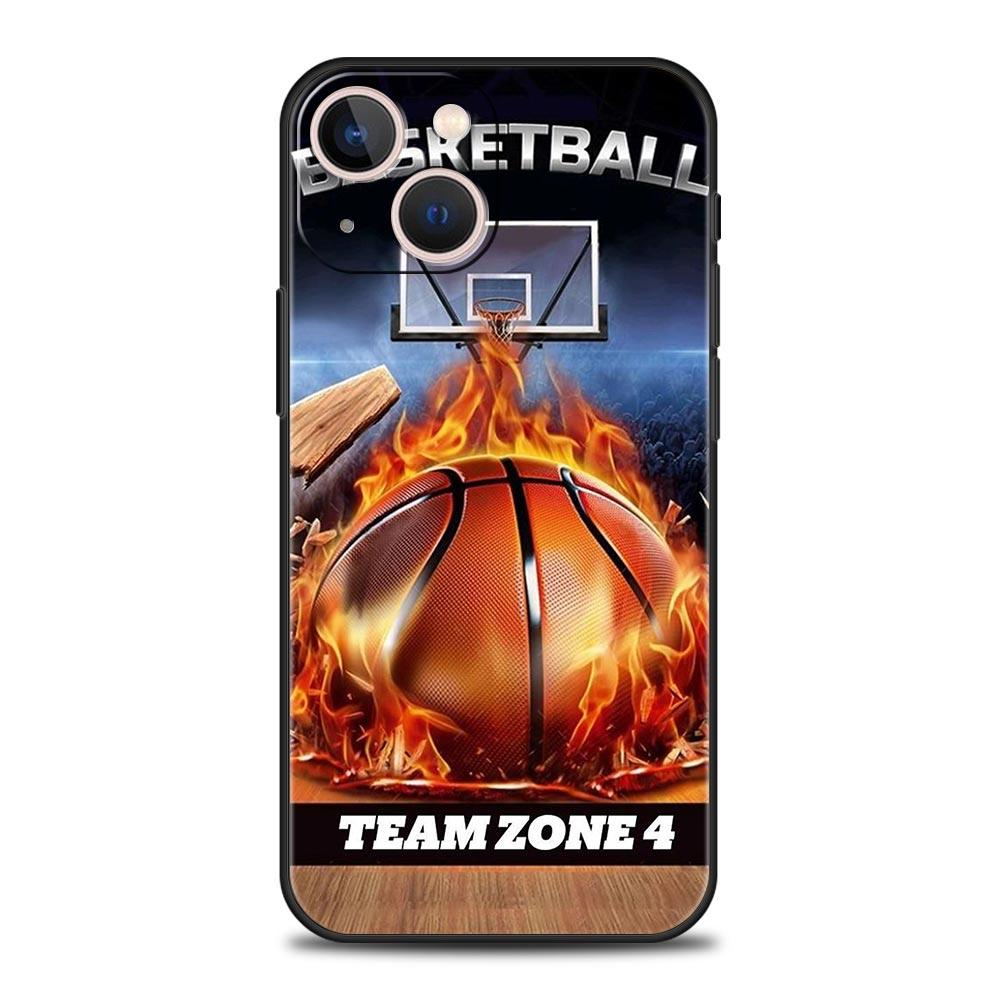 

Football Sport Phone Case For iPhone 16 15 14 11 Pro Max 12 13 7 8 Plus X XR XS SE 2020 Soft Black Cover iPhone 16