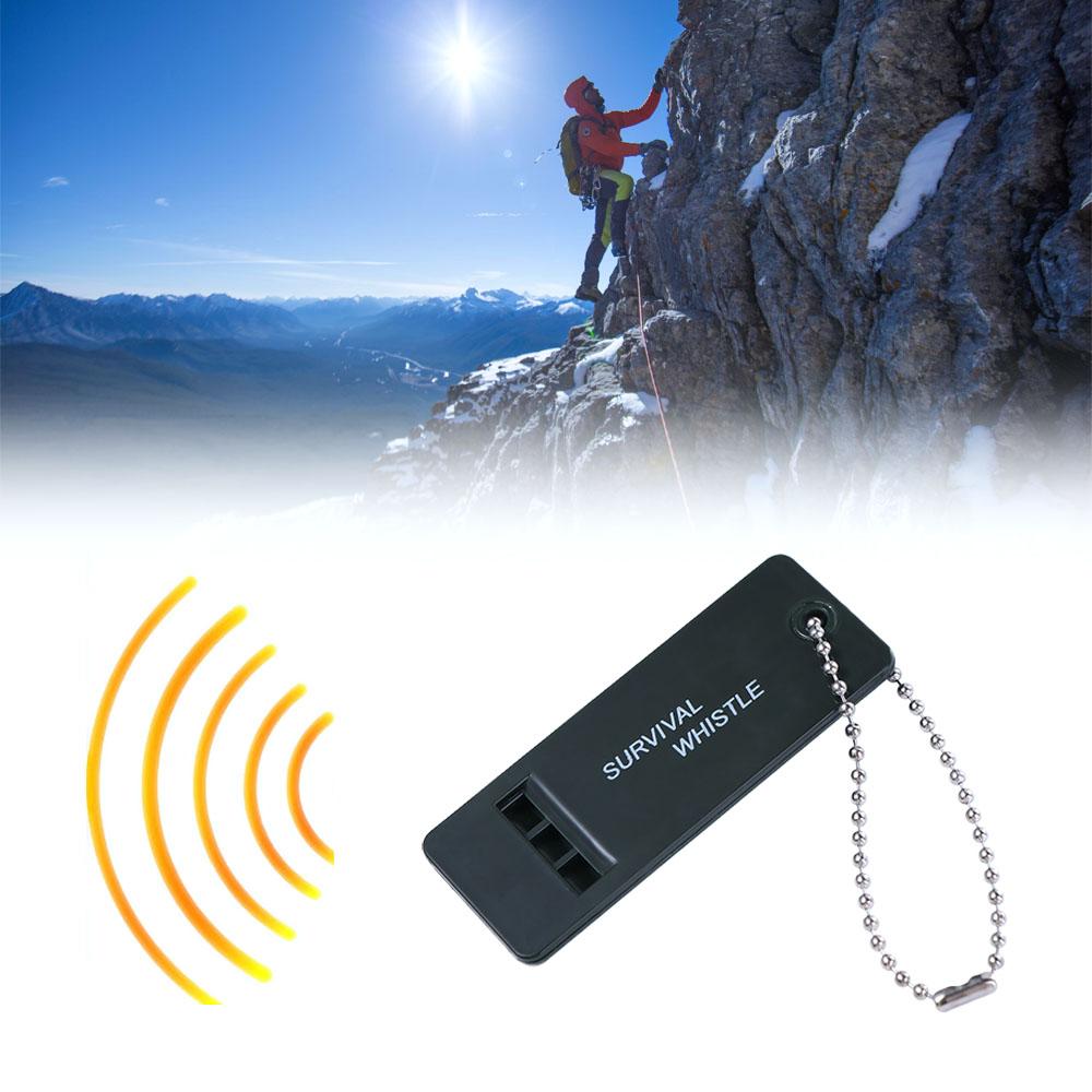 Rescue Whistle Outdoor Tool Survival Whistle 3-Frequency Whistle Survival Tool Emergency Whistle