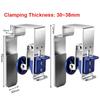 2pcs Press Lock Drawer Front Installation Clamps Stainless Steel Cabinet Jig Tool  Woodworking